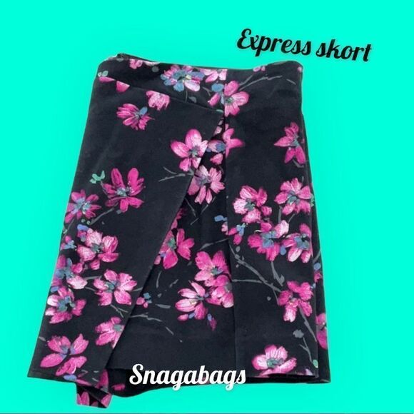 EXPRESS SKIRT SHORTS SKORT SIZE 10 - Picture 2 of 7